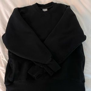 TNA Cozy Fleece Boyfriend Crew Sweatshirt